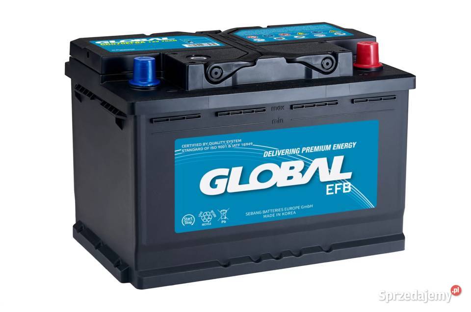 788x645x112 Akumulator Global EFB STARTSTOP 70Ah wielkopolskie Konin