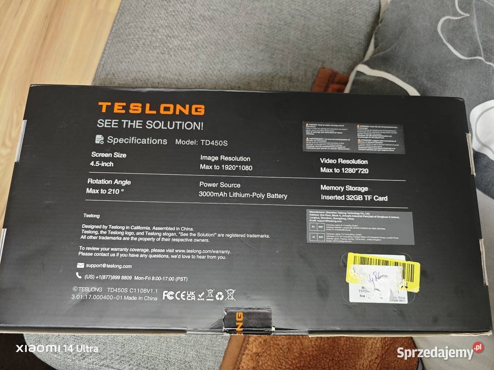 Endoskop kamera inspekcyjna Żary