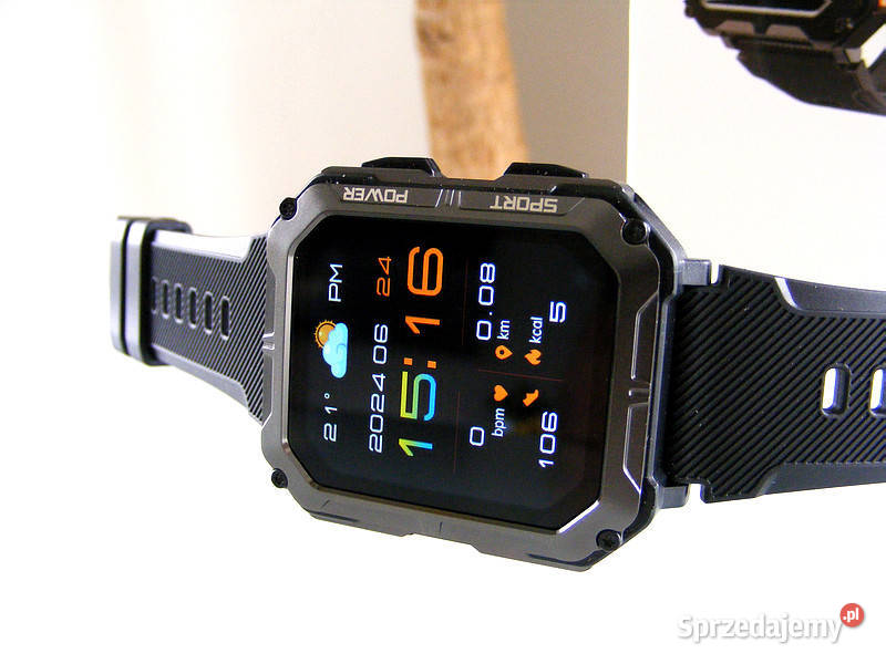 Zegarek smartwach C20 PRO Black IP68