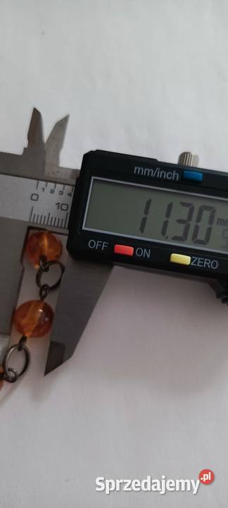 Naszyjnik Bursztyn Fischland srebro podlaskie Białystok sprzedam