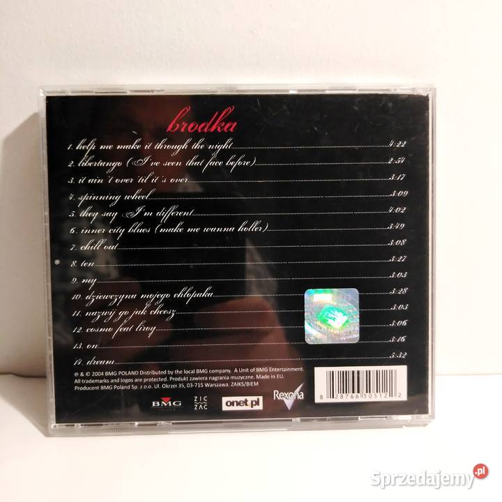 Brodka Album z autografem Moniki Brodki wewnątrz Płyty i kasety Łódź