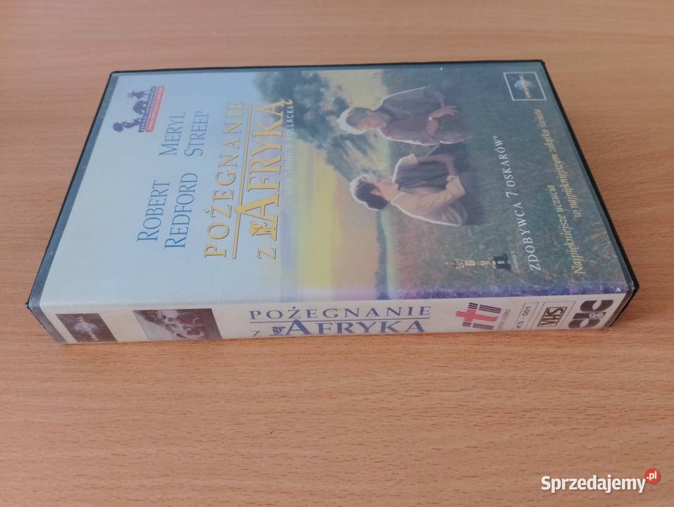 Film na kasecie VHS POŻEGNANIE Z AFRYKĄ M Streep Oborniki