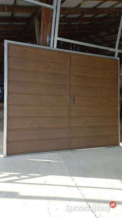 Brama garażowa dwuskrzydłowa pod wymiar Pruszków