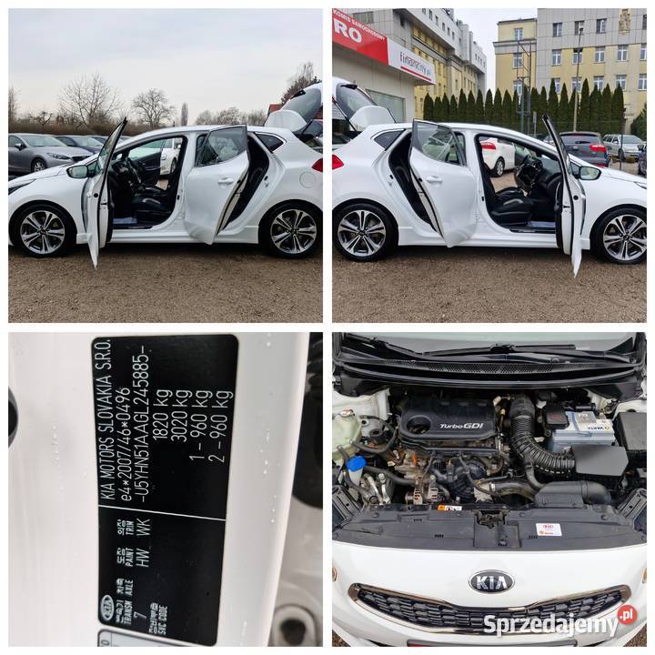 10 benz 120 GT Linefullgwarancja serw ASO stan Cee'd Kraków sprzedam