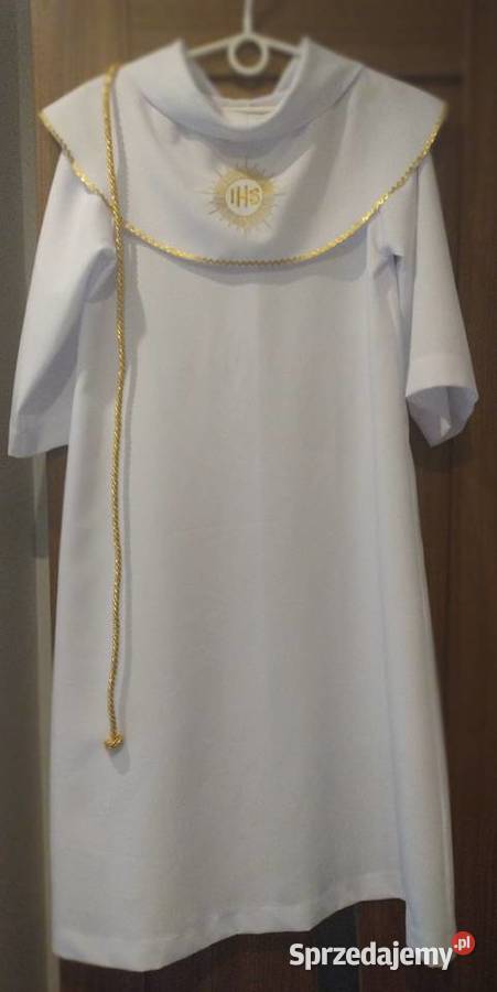 Alba szatka komunijna chłopca Rozmiar 134