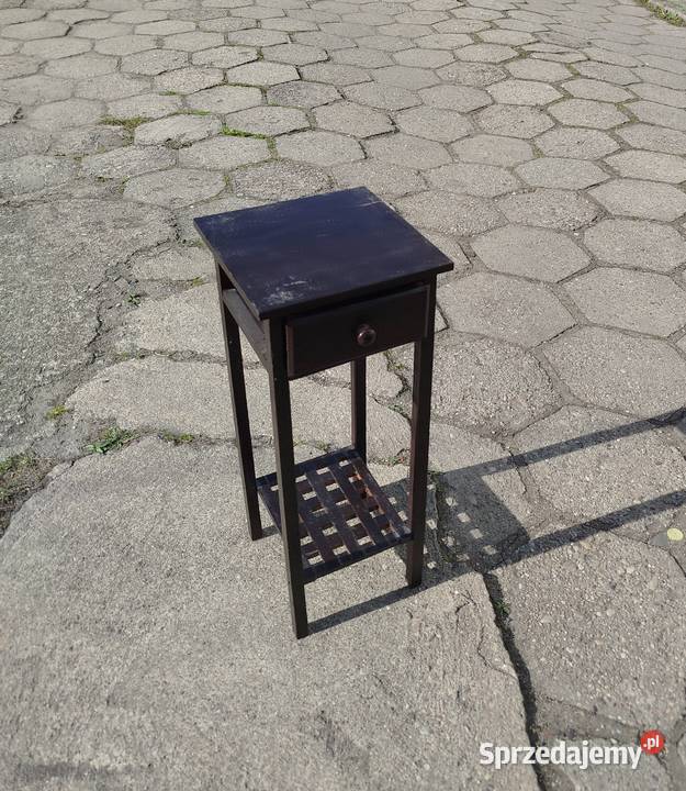 Stolik pomocniczy z szufladą 61cm Stoliki kawowe i ławy Opole