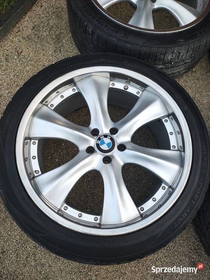 Koła 22 cale BMW 5x120 ładne opony zamiana x5 x6 Samochodowe Jędrzejów