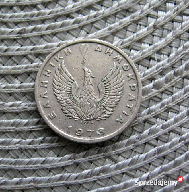 Grecja 5 Deachm 1973r Junta Kalisz