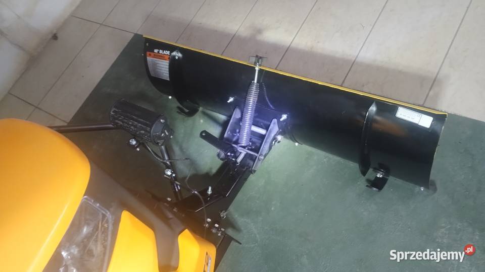 Pług do śniegu traktorek Cub Cadet XT Stróże