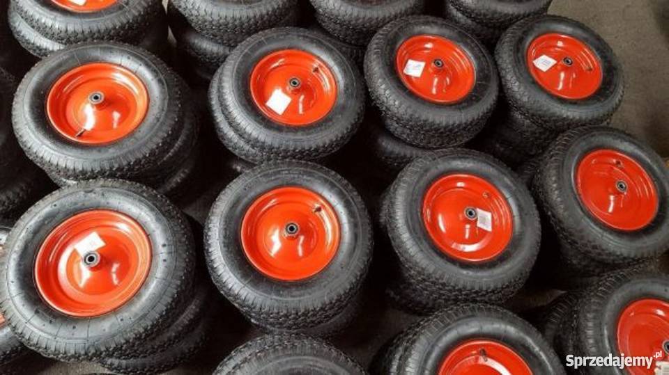 KOŁO KÓŁKO do taczki taczek 4008 4PR oś PROMOCJA Narzędzia ogrodnicze Rzeszotary