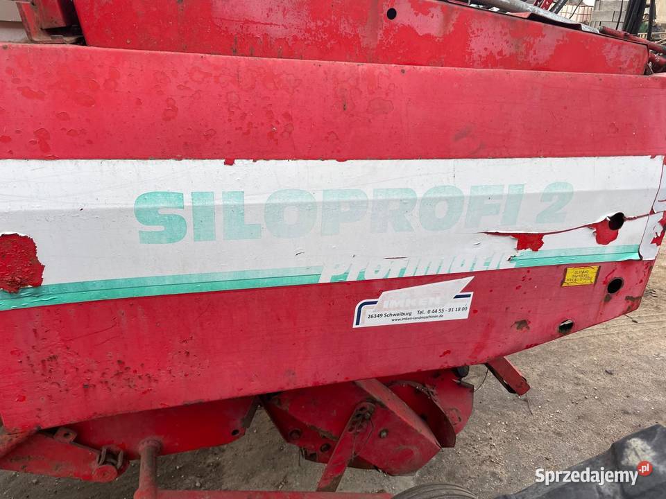 Przyczepa samozbierająca Pottinger Siloprofi 2 Przyczepy rolnicze Olesno