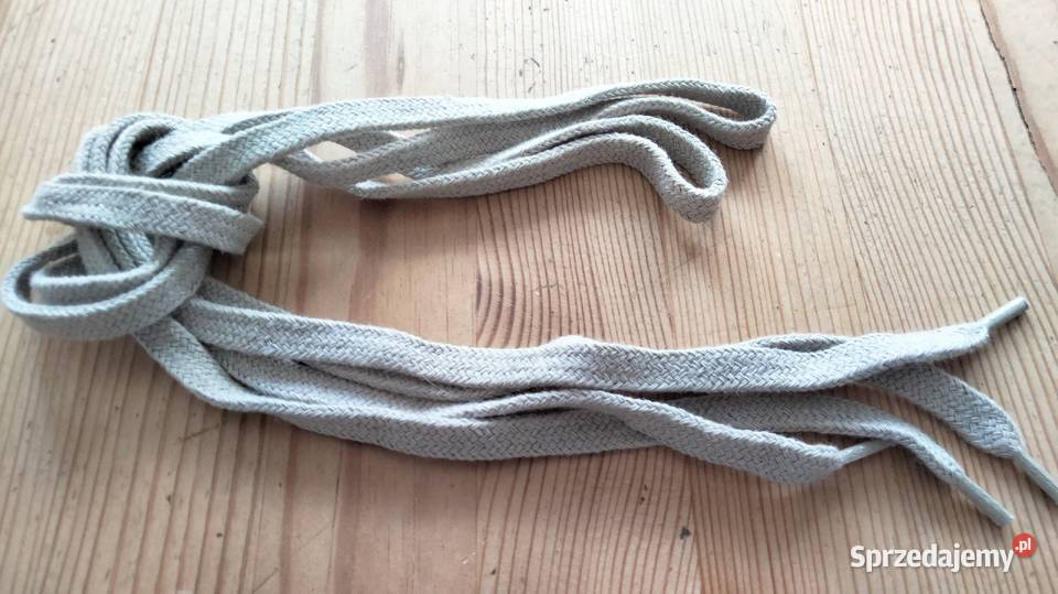 Sznurowadła płaskie grube długość 120 kolor Ostrów Wielkopolski sprzedam