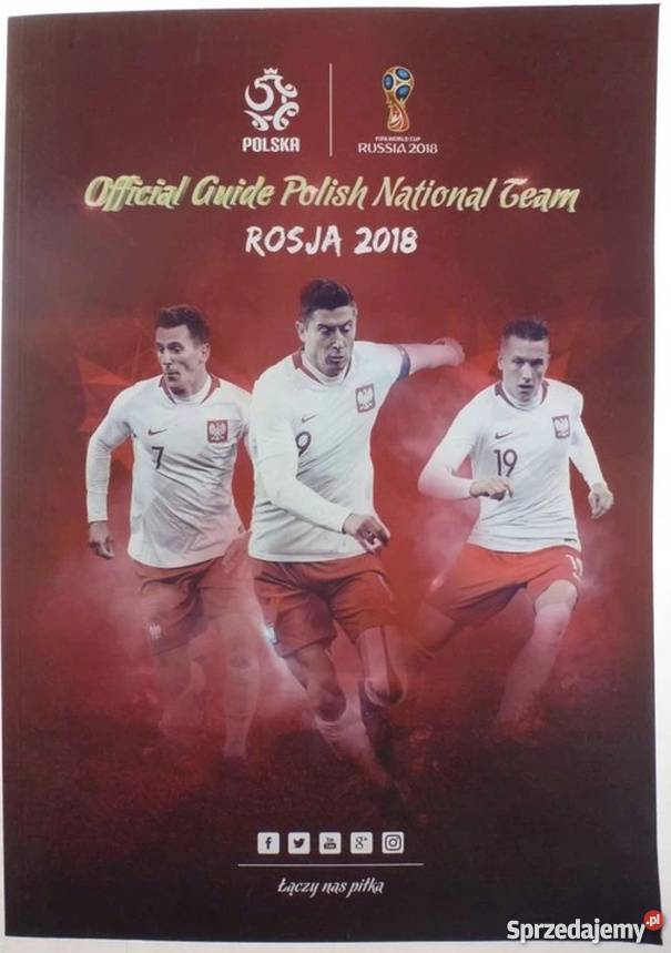 OFFICIAL GUIDE POLISH NATIONAL TEAM ROSJA 2018 Lublin sprzedam