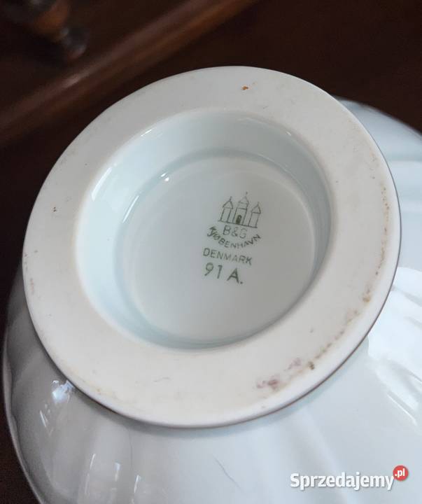 Dzbanek BG Kjbenhavn Danmark Porcelana i szkło Gdańsk