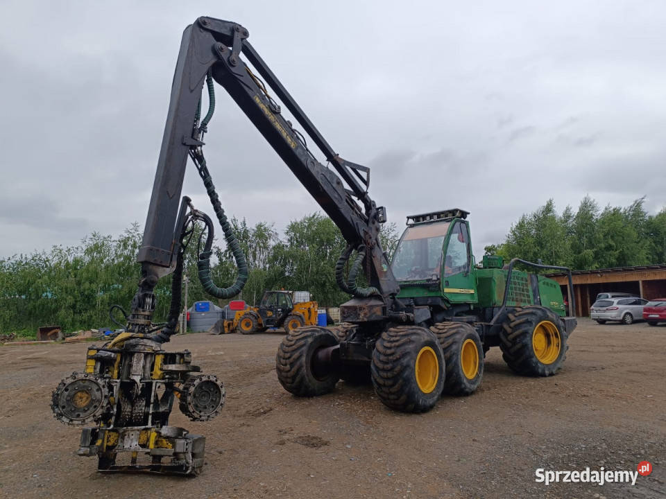 Harvester JOHN DEERE 1270 D 6x6 głowica 758 HD Buchałów