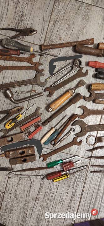 Stare klucze narzędzia Dębica