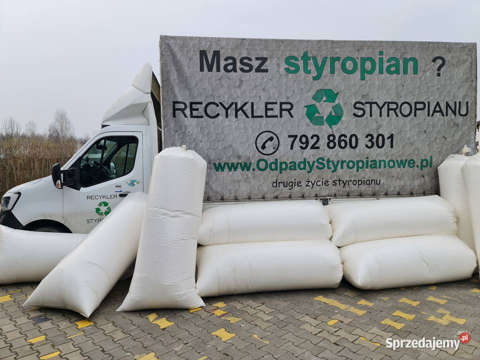 Granulat styropianowy regranulat styropianu Łódź