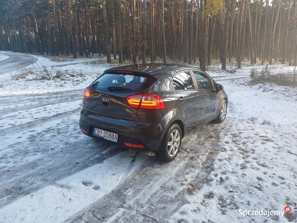 Kia Rio 2015 12 FV VAT 23 Grzane fotele Bydgoszcz