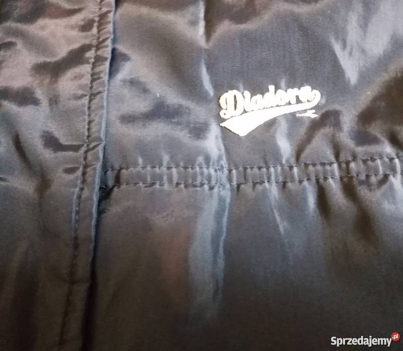 Granatowobiała kurtka amerykańskiej sportowej Warszawa