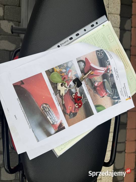 Piaggio Vespa pk 125 xl2 kat B zamiana 124cm3 Racławiczki