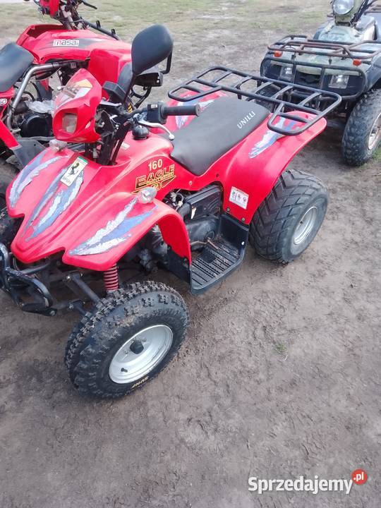 Quad Loncin Eagle 160 SprowadzonyBiegi PrzódTył Rok produkcji 2009 Konin