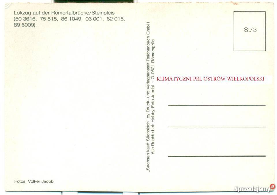 Stara pocztówka lokomotywa parowóz 11 wielkopolskie