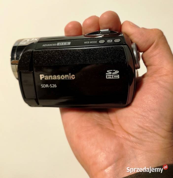 Kamera cyfrowa Panasonic SDRS26 czarna na Panasonic Lublin