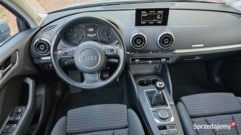 Audi A3 16TDI 110 2016 Xenon LED Niemiec Nowy szary podkarpackie sprzedam