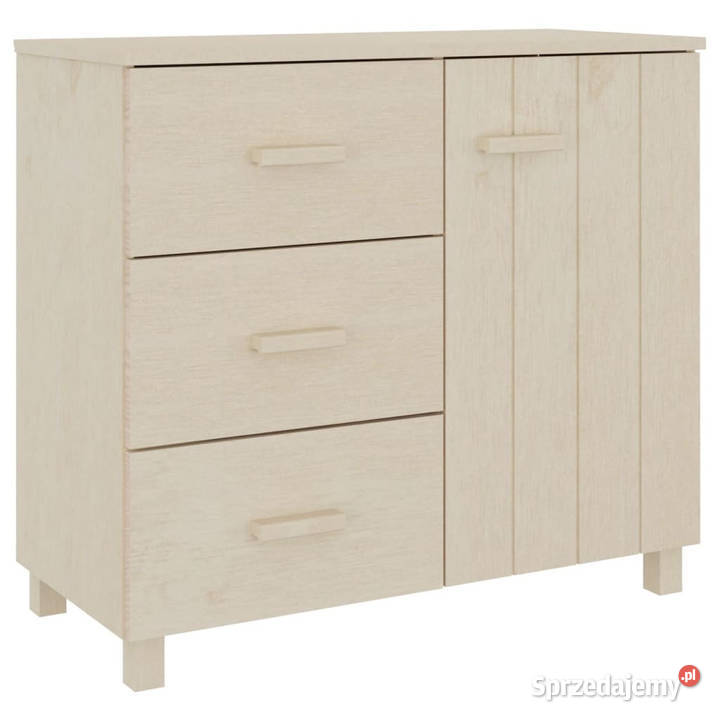 Szafka HAMAR miodowy brąz 90x40x80 lite drewno Warszawa