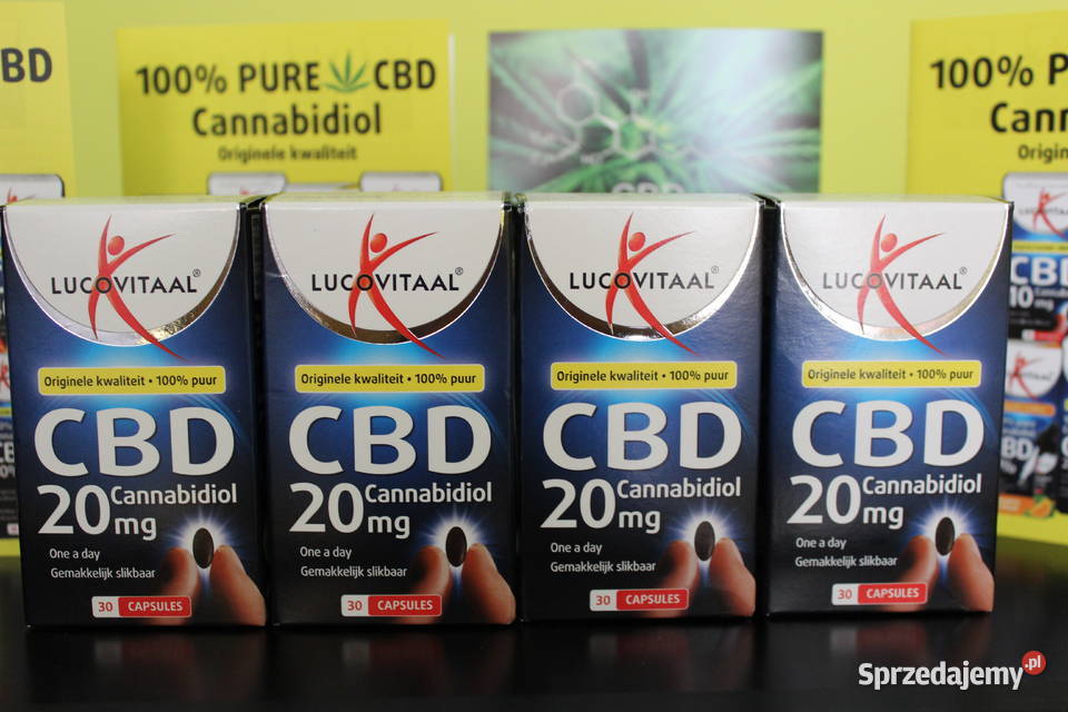 Lucovitaal Olej konopny CBD 20mg 30 kapsułek