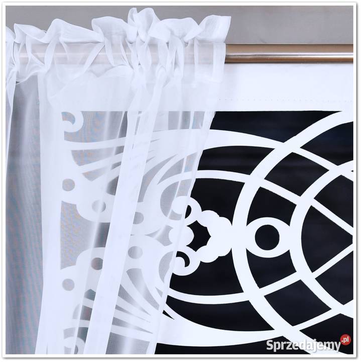 Firana dekoracyjna Firanki Gotowe Ażur Zasłony kujawsko-pomorskie Włocławek