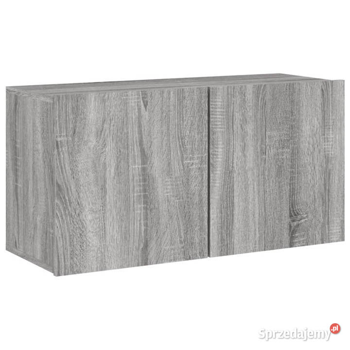 Ścienna szafka TV szary dąb sonoma 80x30x41 sprzedam