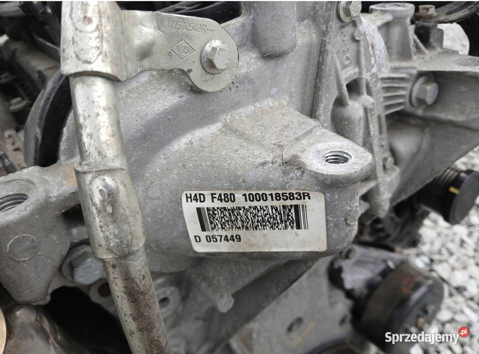 Dacia Sandero III Jogger Logan H4DF480 Silnik osobowe Oleśnica