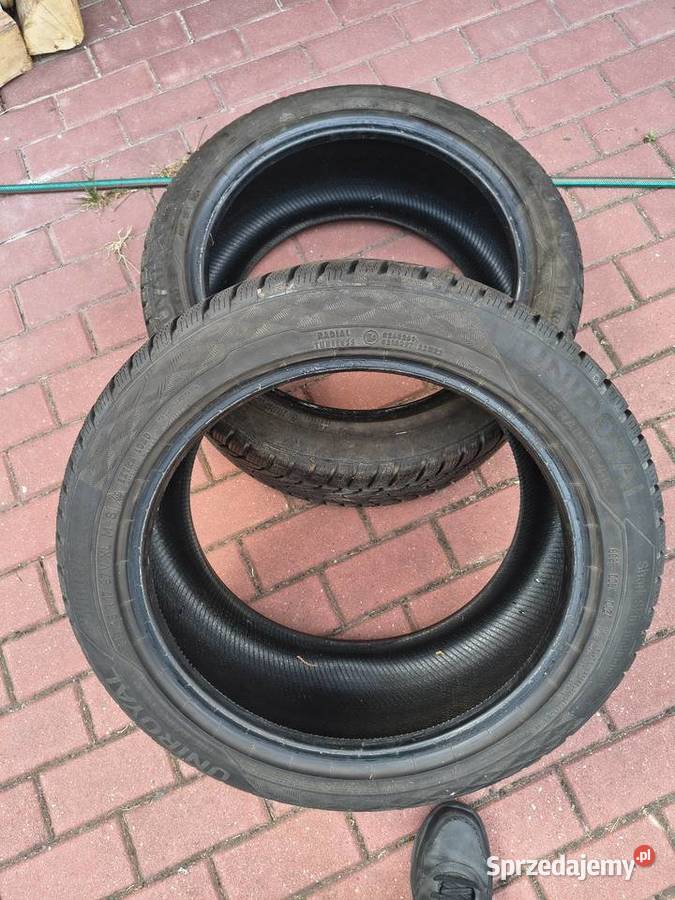 2x opony Uniroyal Winter Expert 235 45 17 97V z Żukówka sprzedam