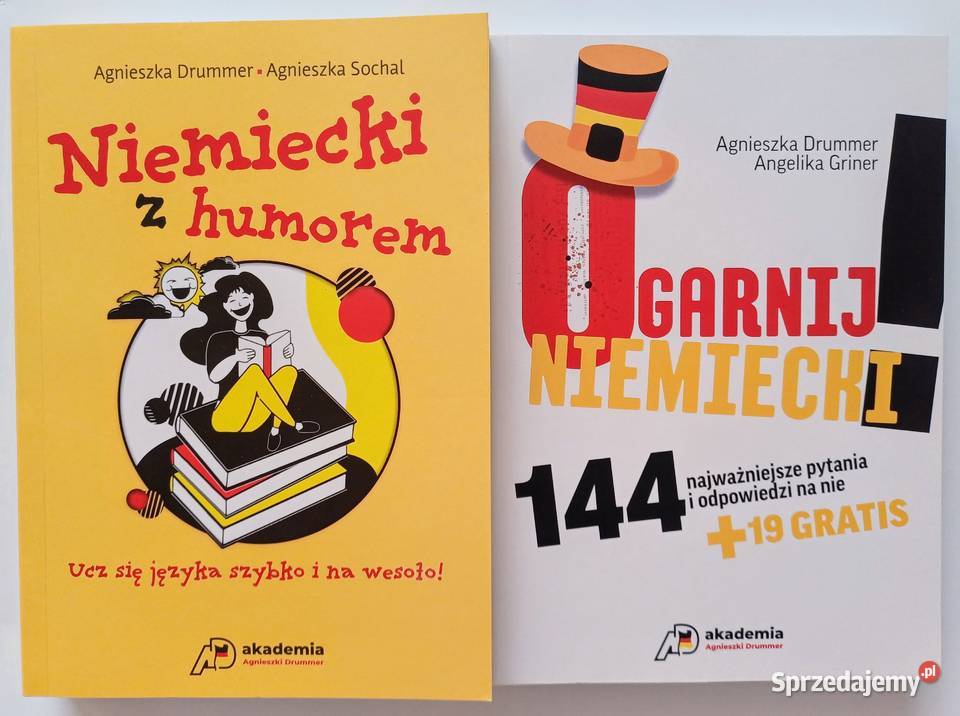 NIEMIECKI AUTENTYCZNY ANGLOJĘZYCZNYCH Z HUMOREM Warszawa sprzedam