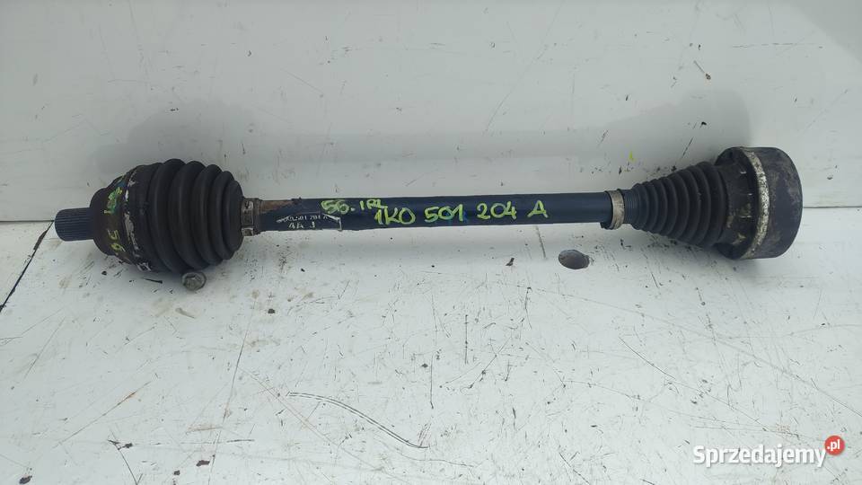 56IRLAUDI A3 8P TT GOLF V 32 V6 PÓŁOŚ TYŁ TYLNA osobowe Półosie Włoszczowa sprzedam