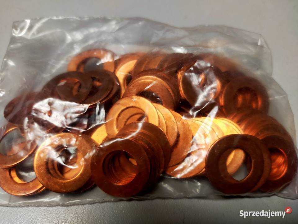 Uszczelka miedziana Fi10xFi18x1faktura VAT Rolnictwo Brzozówka