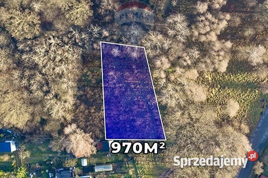 Działka mieszkaniowousługowa 970 m MPZP 0m sprzedam
