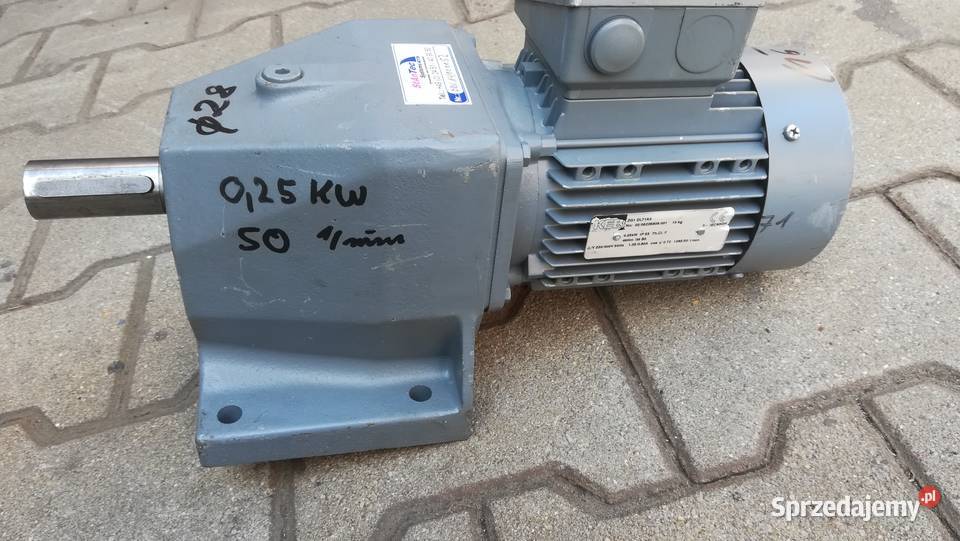 Motoreduktor 037 kw50 obr inne wielkopolskie Leszno