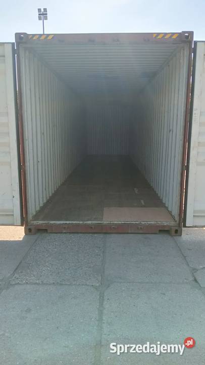 Kontener morski 40 HC 12 metrowy prawie nowy