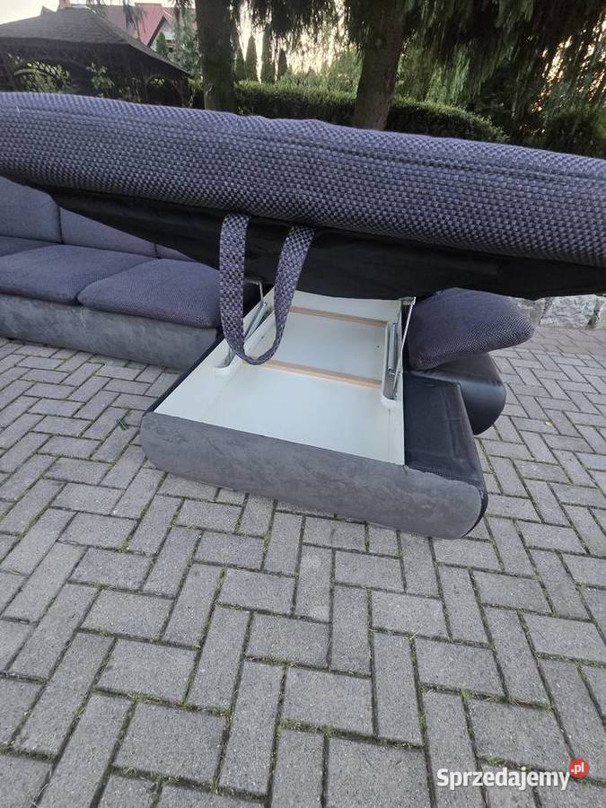 Duży narożnik PoCo z f spania 350cm Mysłakowice
