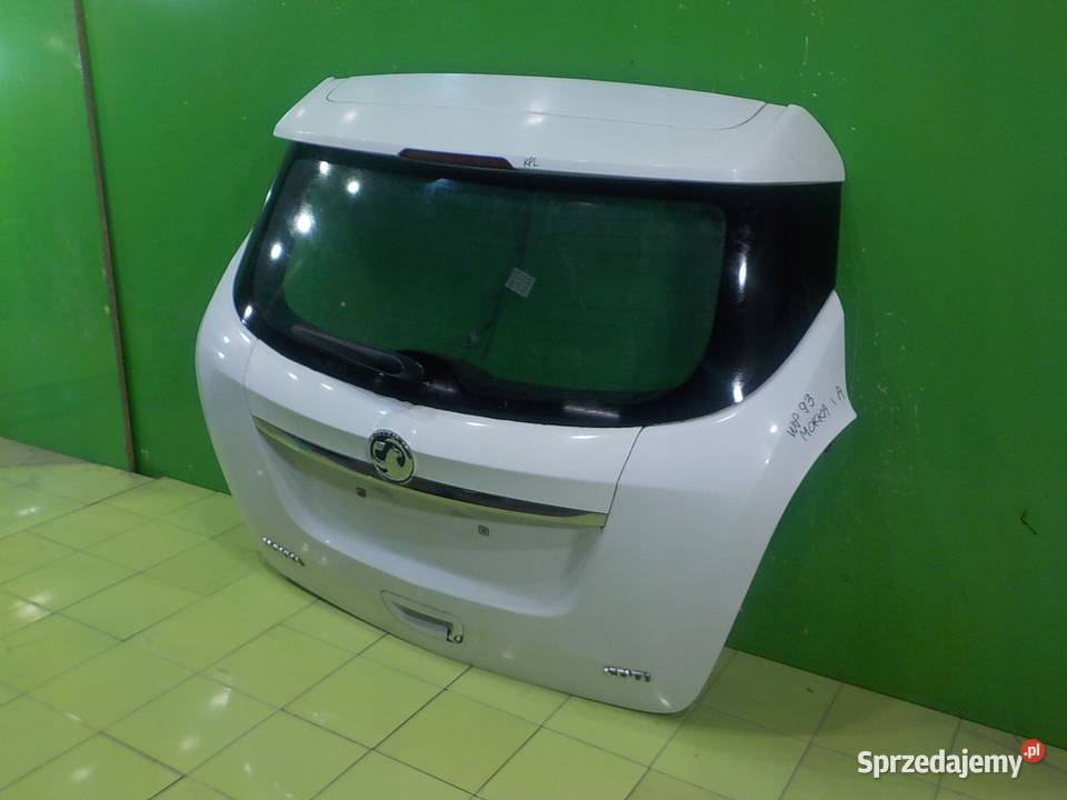 OPEL MOKKA A I 15r 5D klapa tyl kompletna Suków