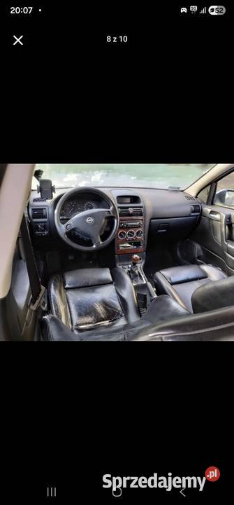 Opel astra G 2 16 16v BG podgrzewane fotele Łódź