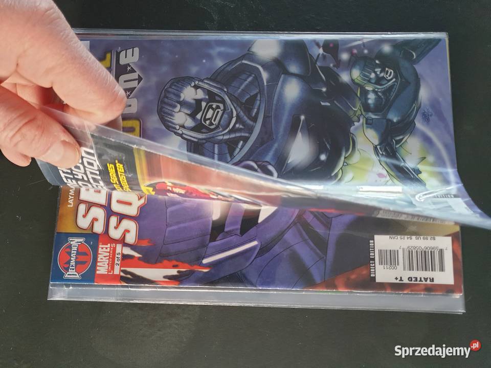 Sentinel Squad One miniseria 5 komiksów Marvel Amerykańskie Gdynia