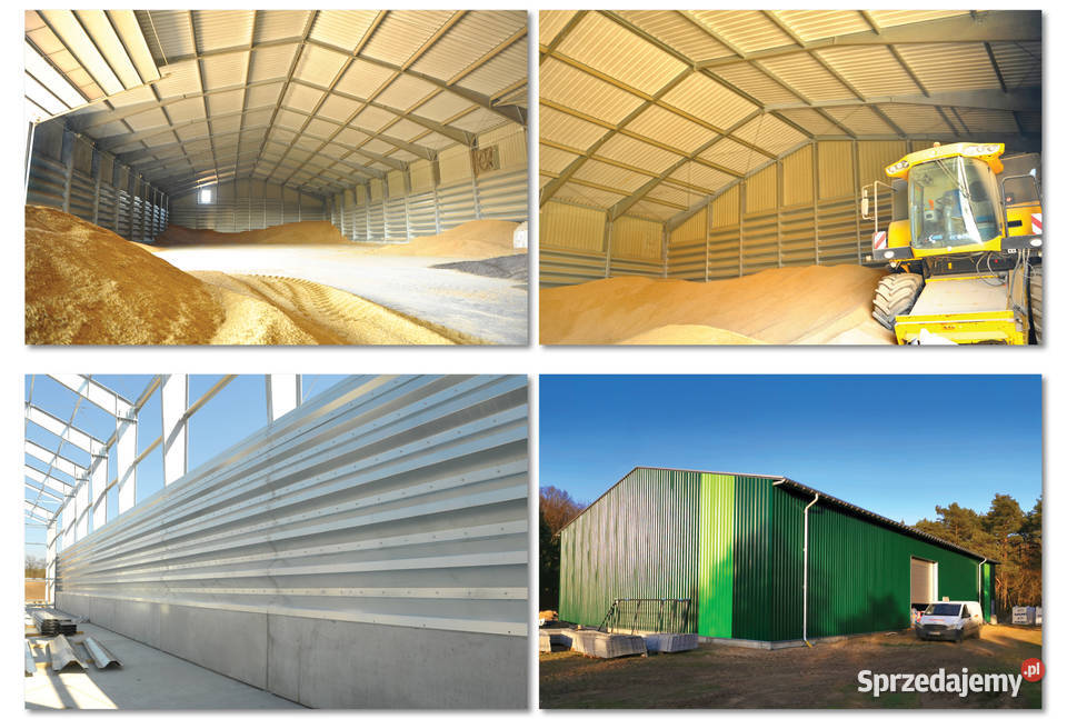 Hala na zboże magazyn rolniczy hala rolnicza Nowe Miasto nad Pilicą