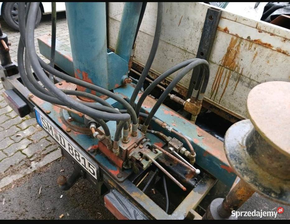 Multicar m2502 44 żuraw samochodowy z HDS Multicar Zgorzelec