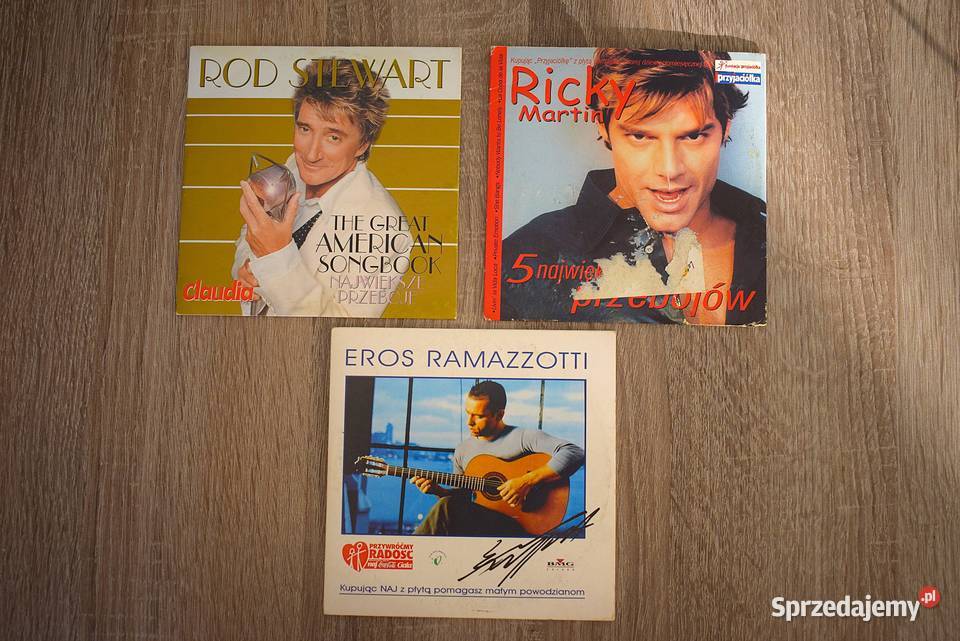 Ricky Martin Rad Stewart Eros Ramazzotti CD