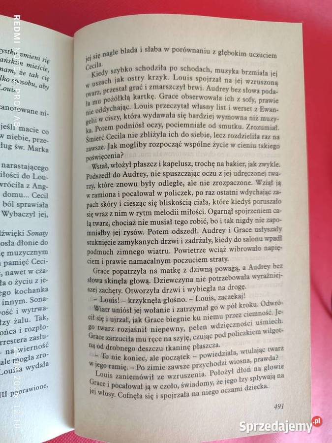 Sonata o niezapominajce Santa Montefiore powieść Katowice sprzedam
