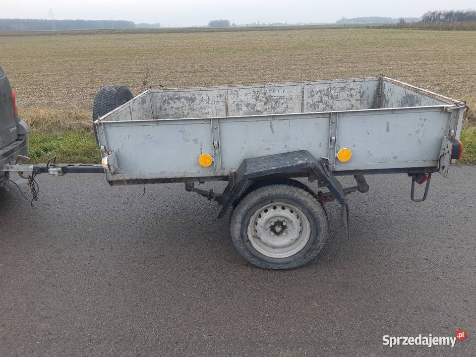 Przyczepka lekka Sam na resorze Poniatowa