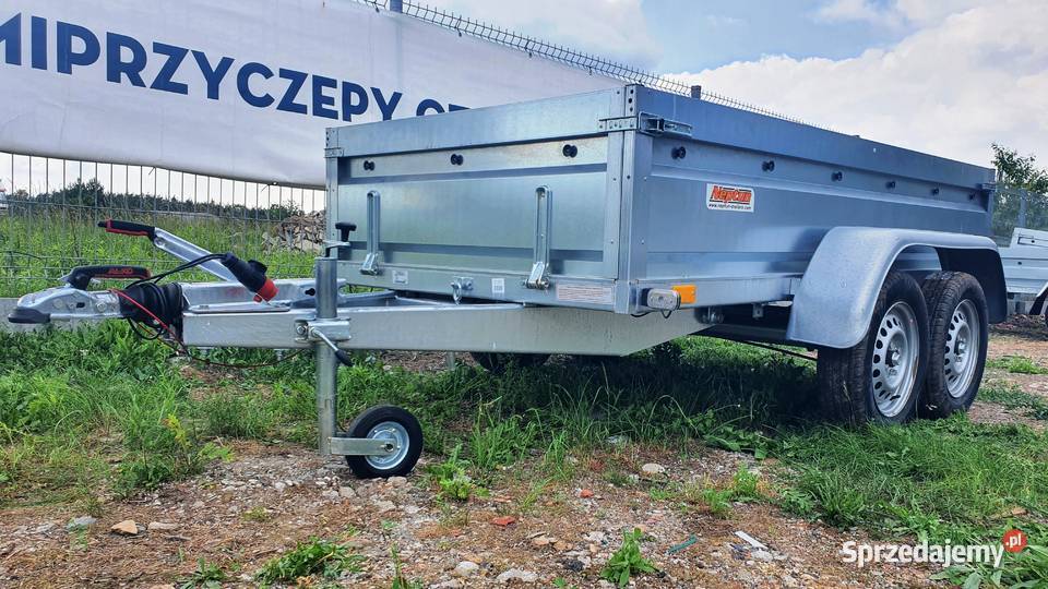 Przyczepka hamowana 1300dmc przyczepa 2 osie Piła